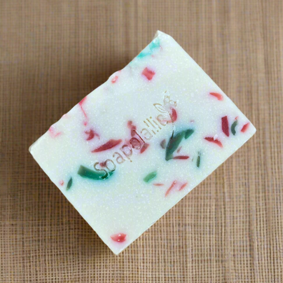 Crushed Peppermint Sticks - Soap Bar